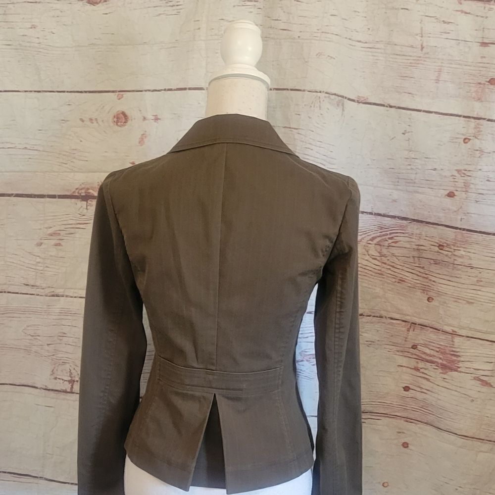 Club Monaco Military Look Blazer Size 0 - Picture 3 of 6
